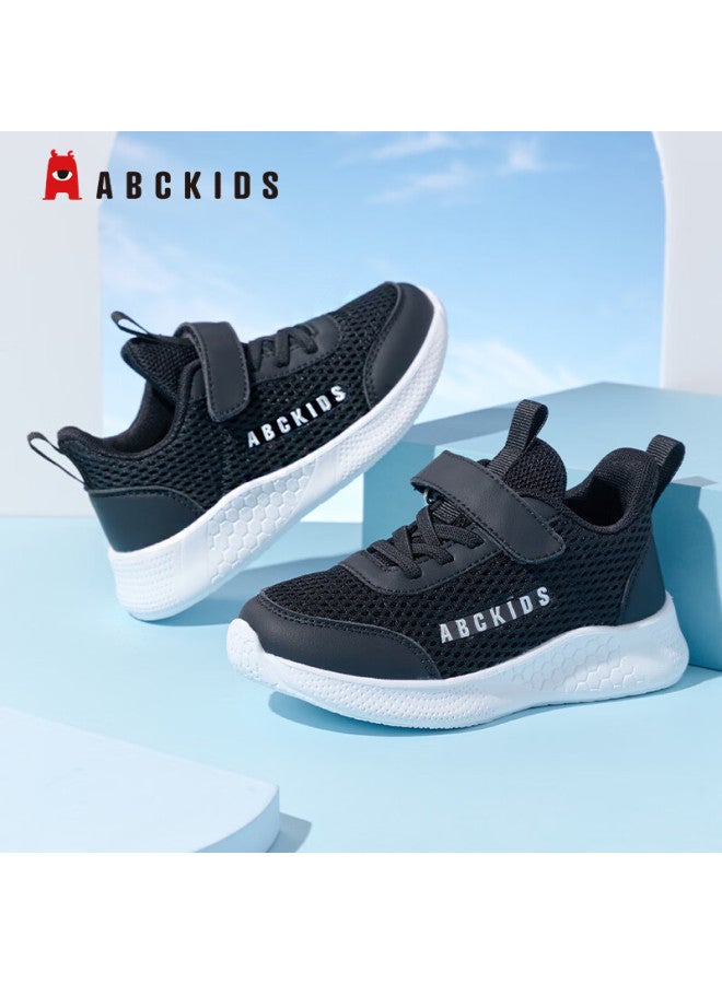 Abc Kids Children's Outdoor Sports Shoes Breathable Casual Running Shoes For Kids Black Size 29 - Image 1