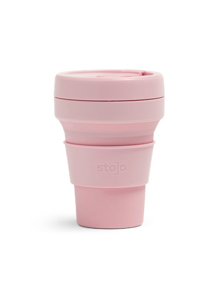 Stojo On The Go Coffee Cup | Pocket Size Collapsible Silicone Travel Cup, 12oz / 355ml | No Straw Included  - Image 1