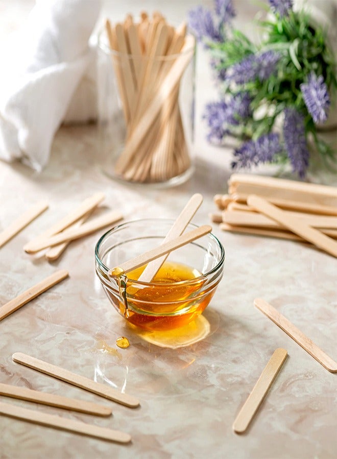 Share the Love 6 Inch Kraft Popsicle Sticks – Natural Wooden Craft Sticks for DIY Projects, Arts & Crafts, Ice Cream, and School Activities (Eco-Friendly) - Image 3