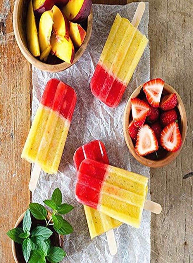 Share the Love 6 Inch Kraft Popsicle Sticks – Natural Wooden Craft Sticks for DIY Projects, Arts & Crafts, Ice Cream, and School Activities (Eco-Friendly) - Image 4