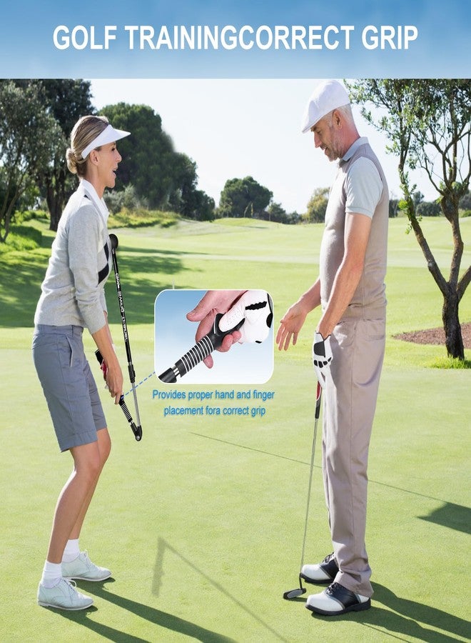 Asyxstar Golf Swing Trainer aid - Golf Training aid to Improve Hinge, Forearm Rotation, Shoulder Turn.Portable Collapsible Golf Swing Trainer Equipment with Golf Grip Trainer - Image 5