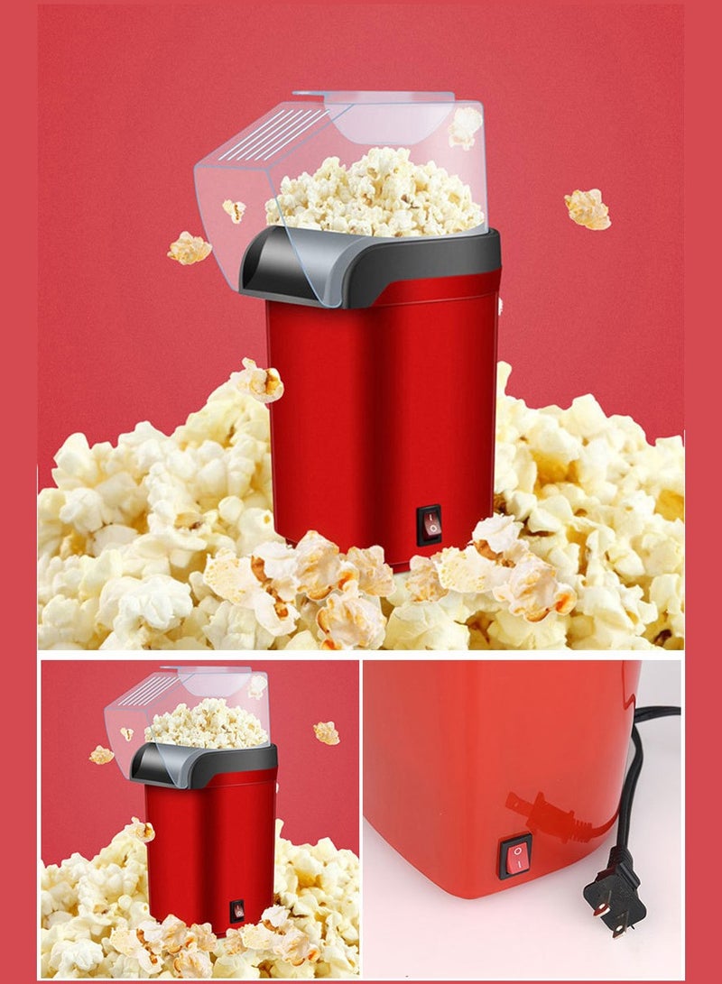 مينيجوي آلة صنع الفشار بالهواء الساخن بقوة 1200 وات، آلة صنع الفشار، فشار صحي ولذيذ في دقائق، سريع وسهل الاستخدام، كوب قياس مدمج، آلة صنع الفشار الصحية الخالية من الزيوت للأطفال والكبار - Image 3