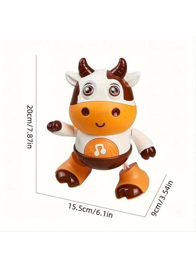 Interactive Musical Dancing Cow Toy With Colorful Lights And Singing Robot For Kids - Image 3
