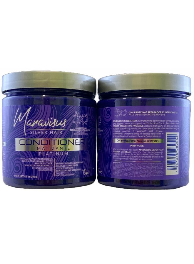 BOE Maravisus Silver Hair Products Conditioner 8Oz - Image 3