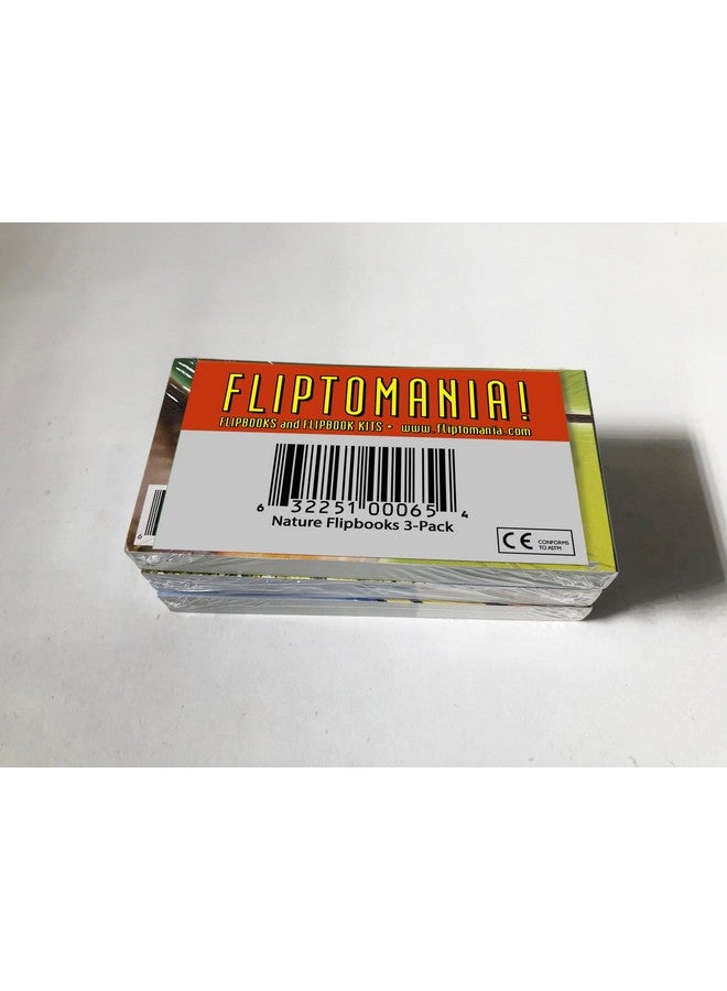 Fliptomania مجموعة فليب بوك طبيعة 3 قطع فراشة طائر الطنان وضفدع فليب بوك - Image 5