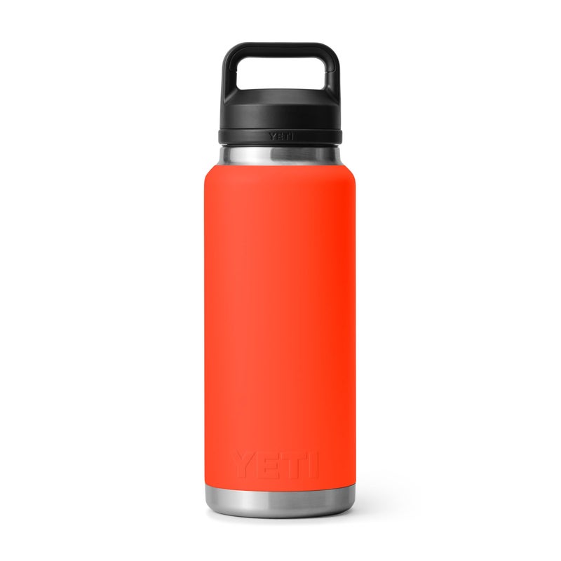 YETI Rambler 36 oz Bottle, Leakproof, Vacuum Insulated, Stainless Steel with Chug Cap, Solar Flare - Image 5