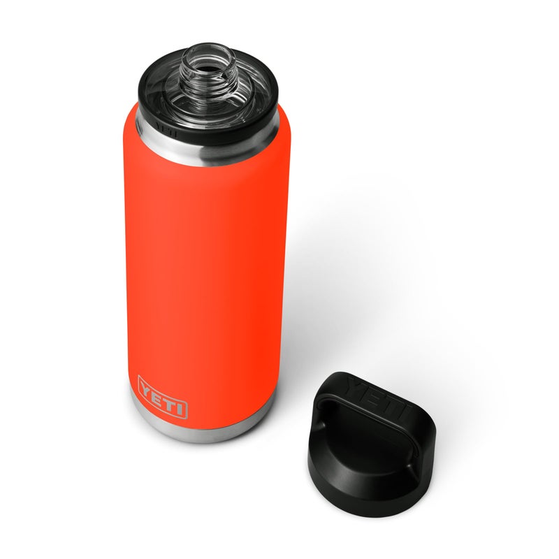 YETI Rambler 36 oz Bottle, Leakproof, Vacuum Insulated, Stainless Steel with Chug Cap, Solar Flare - Image 3