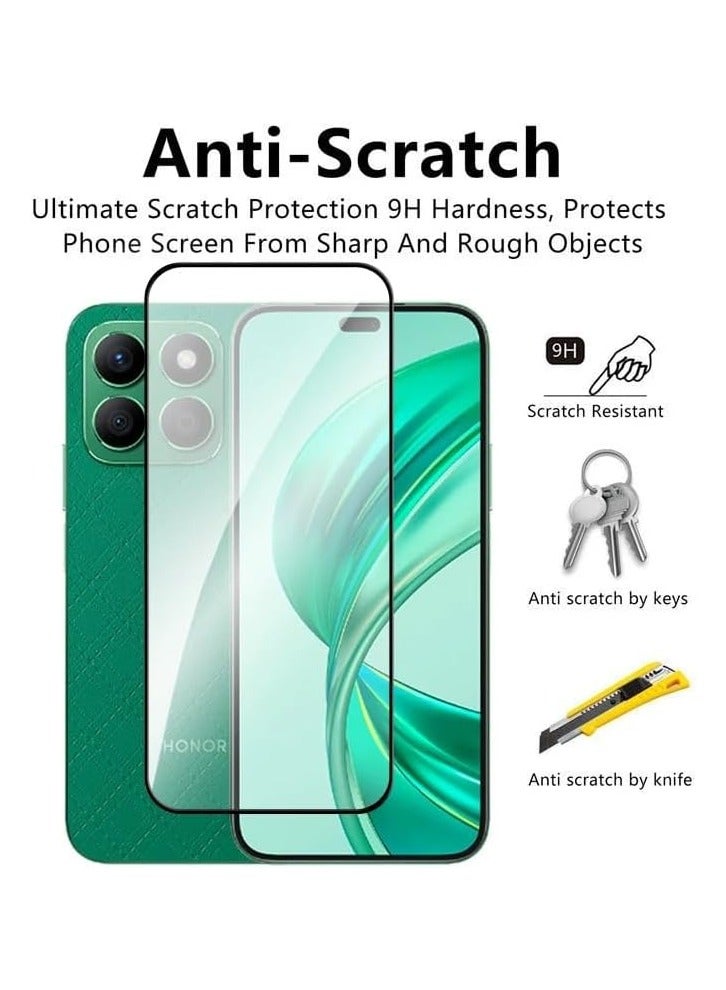 Honor X8B ESD Anti Static 9H 5D Premium Tempered Glass Screen Protector With Black Frame For Honor X8B - Image 2