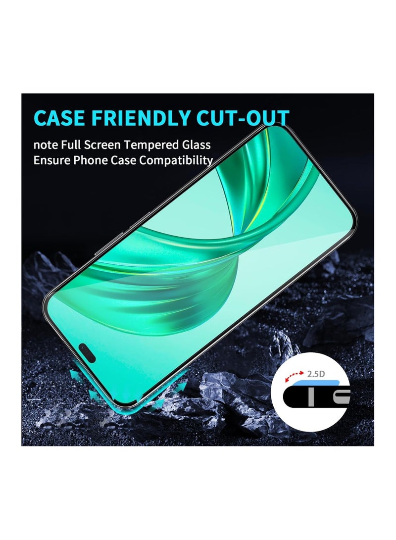 Honor X8B ESD Anti Static 9H 5D Premium Tempered Glass Screen Protector With Black Frame For Honor X8B - Image 4