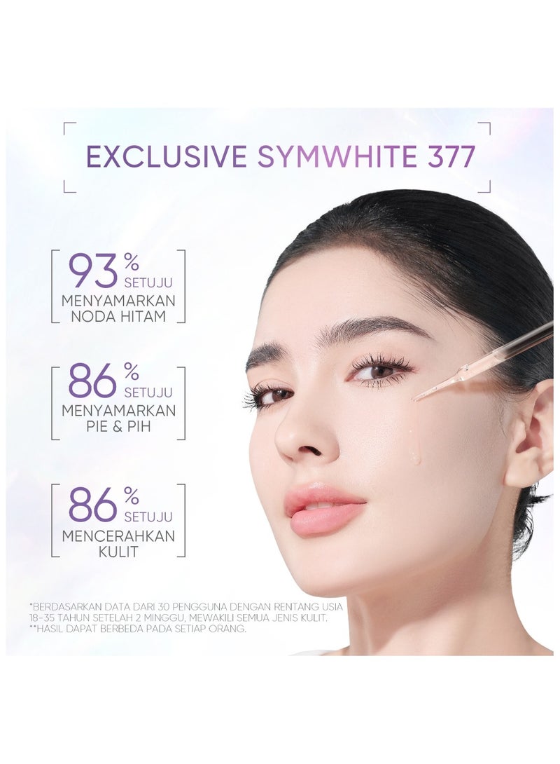 SKINTIFIC Sym White 377 Dark Spot Set Dark Spot Serum 20ml + Dark Spot Moisturizer Gel 30g - Image 2