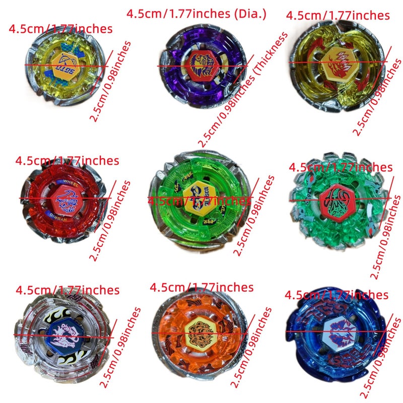 Bey Fighting Blade BB47 Metal Fusion Spinning Tops Toy for Kids Gift No Launcher - Image 2