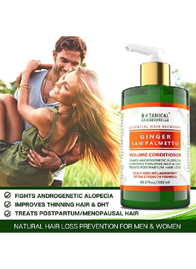 BOTANICAL HAIR GROWTH LAB - Ginger Saw Palmetto Hair Growth Conditioner For Hair Loss 10.2 Oz (Pack Of 1) - Image 1