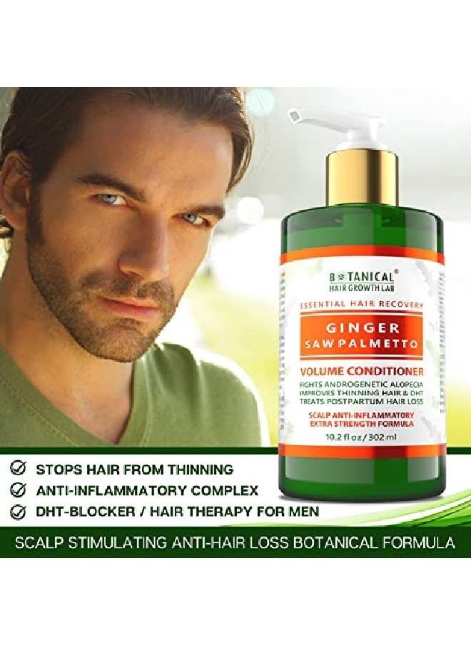 BOTANICAL HAIR GROWTH LAB - Ginger Saw Palmetto Hair Growth Conditioner For Hair Loss 10.2 Oz (Pack Of 1) - Image 1