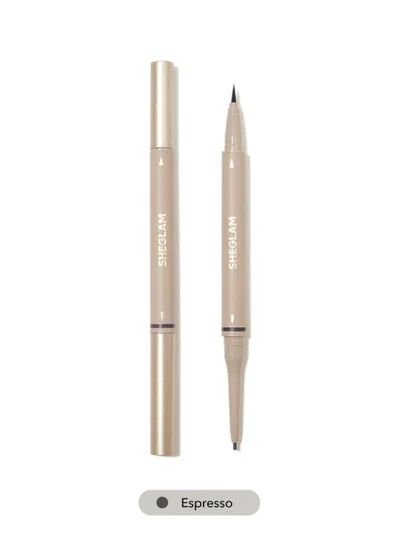 SHEGLAM Brows On Demand 2-In-1 Brow Pencil - Espresso