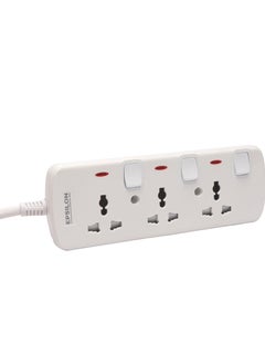 Epsilon Epsilon 3 Way Extension Socket -ES1096  - Image 3