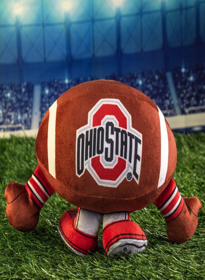 Bleacher Creatures Ohio State Buckeyes 8" Kuricha Football Sitting Plush- Soft Chibi Inspired Plush - Image 2