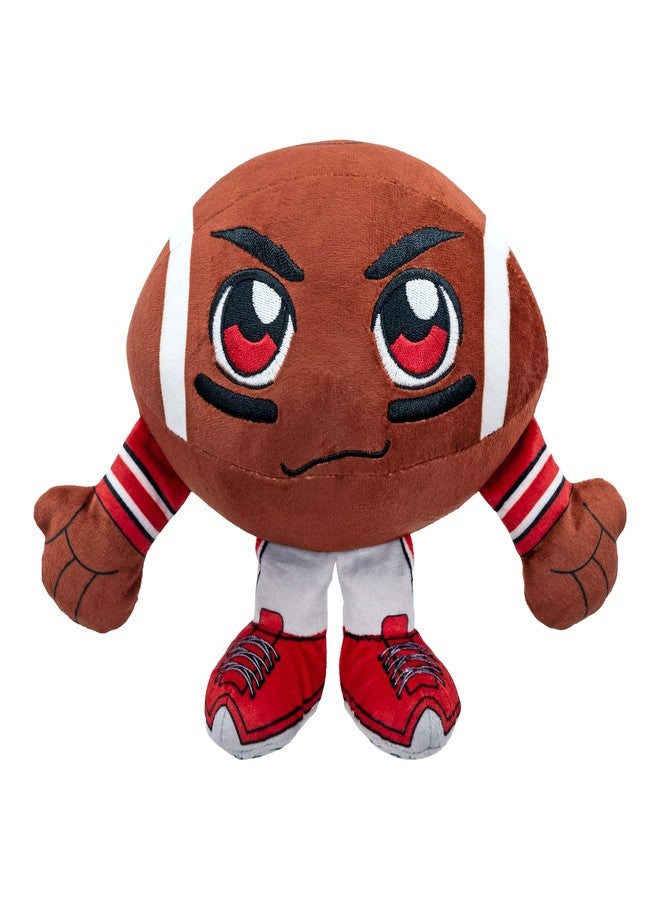 Bleacher Creatures Ohio State Buckeyes 8" Kuricha Football Sitting Plush- Soft Chibi Inspired Plush - Image 1