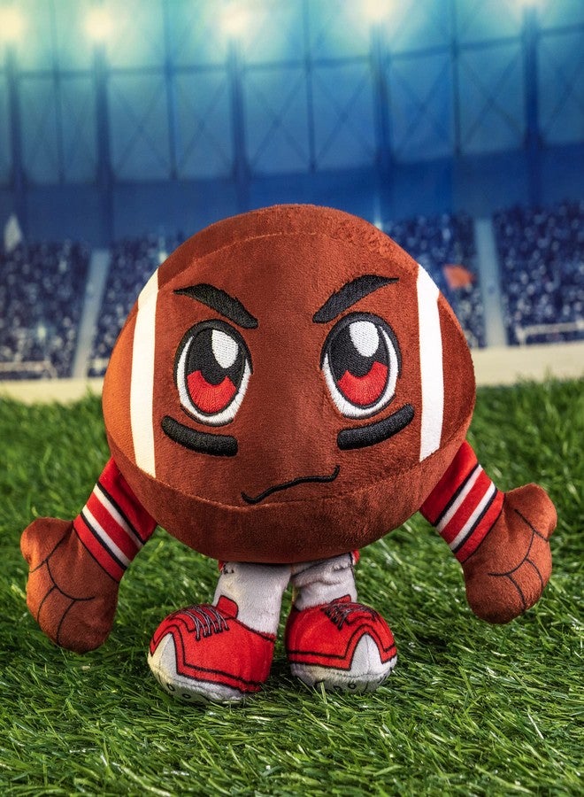 Bleacher Creatures Ohio State Buckeyes 8" Kuricha Football Sitting Plush- Soft Chibi Inspired Plush - Image 4