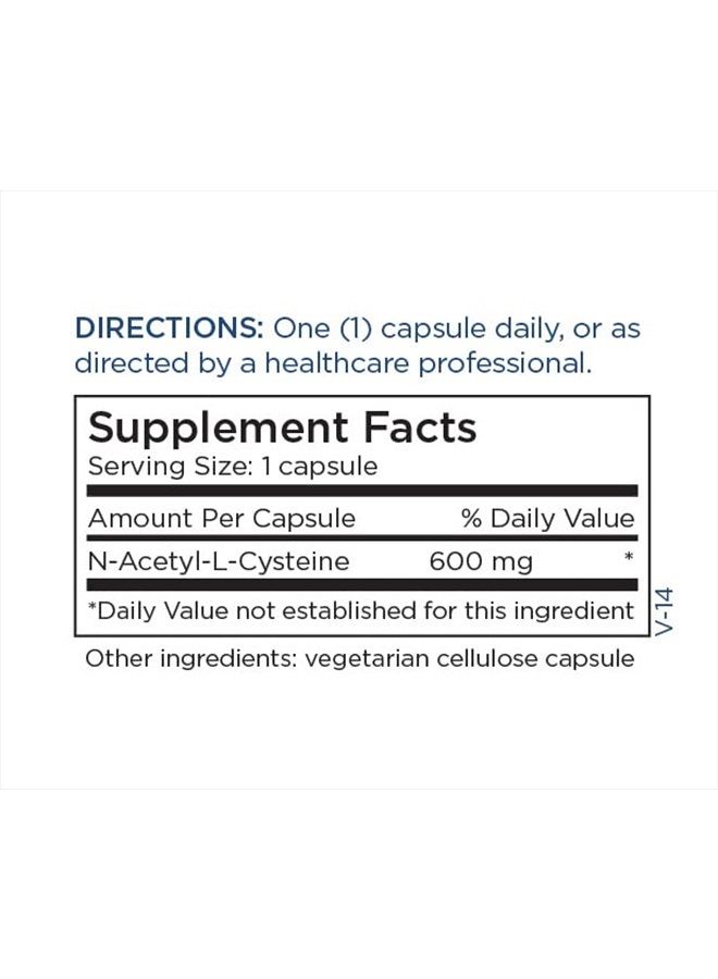 Metabolic Maintenance NAC - 600 ملغ مكمل ن-أسيتيل-ل-سيستين النقي - دعم إزالة السموم، الكبد + دعم مضادات الأكسدة الجلوتاثيون، بدون مواد حشو (60 كبسولة) - Image 4