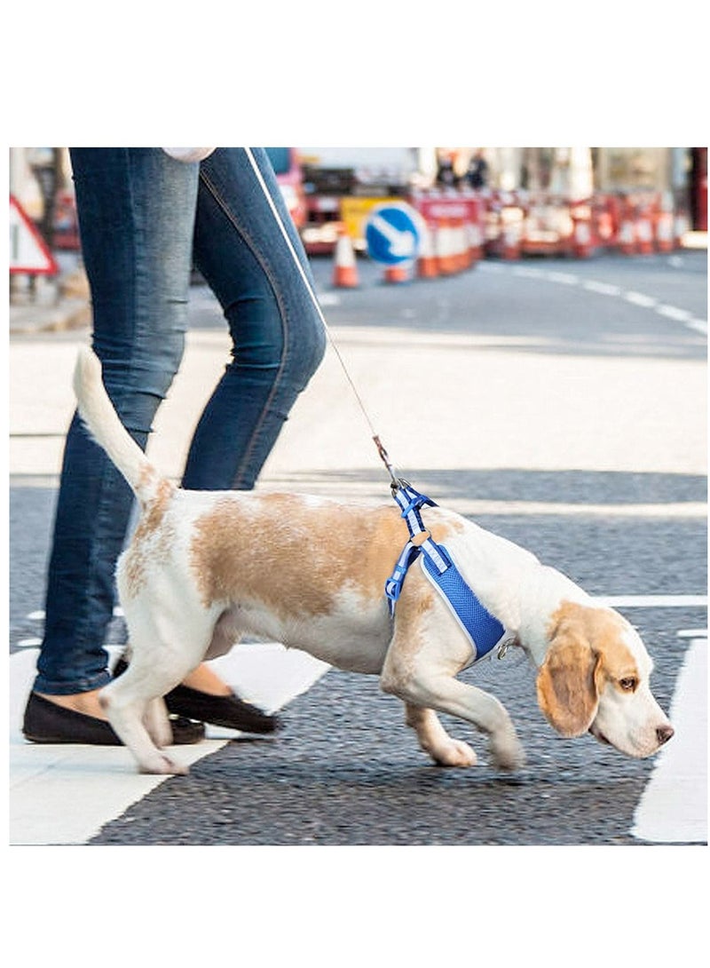 fida Step in Dog Harness Body Belt Reflective Sky Blue Small - Image 2