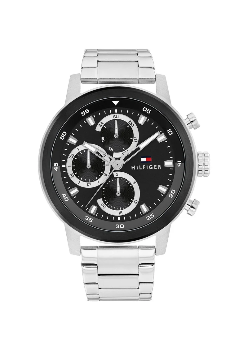 تومي هيلفيغر Rocky Analog Steel Strap Watch