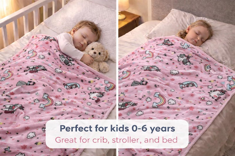Florida All Season AC Baby Blanket Swaddler Wrapper Flannel Soft and Comfortable for 0-6 Years Babies with Adorable Prints and Designs - Image 2