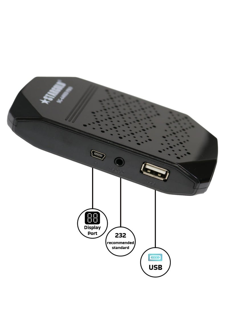 Stargold - Dual display satellite receiver with 4K Full HD and SD resolution and simultaneous automatic network search - Image 1