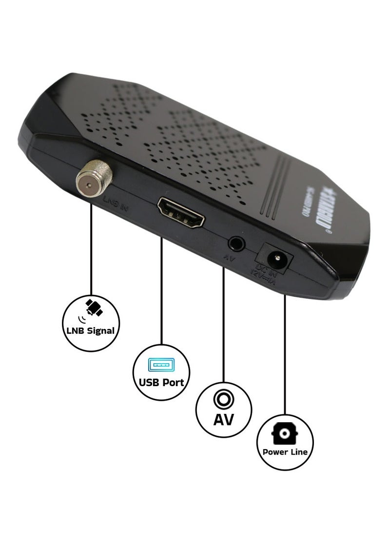 Stargold - Dual display satellite receiver with 4K Full HD and SD resolution and simultaneous automatic network search - Image 1