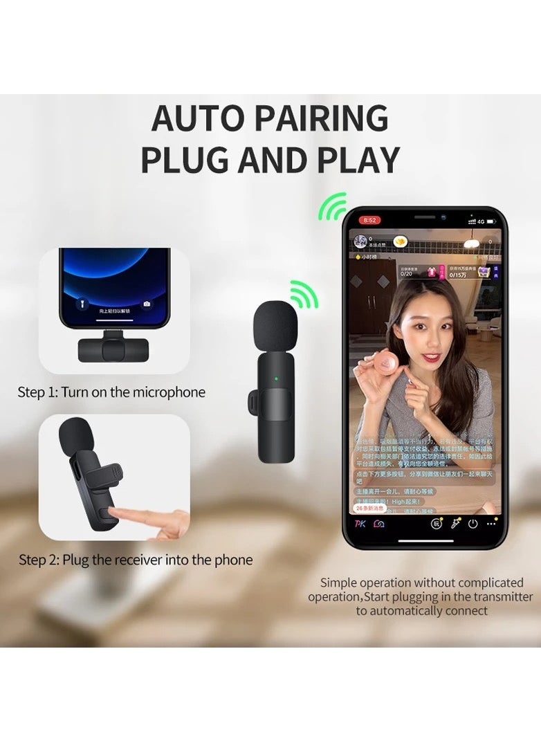Generic K8 Wireless Microphone with Reception Range up to 20 Meters  - Image 3