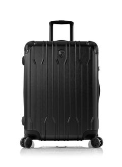 Xtrak - 53 Cm (Black) Hard Case Trolley Bag (Polycarbonate) with Dual 360° Spinner Wheels Set of 1 pc