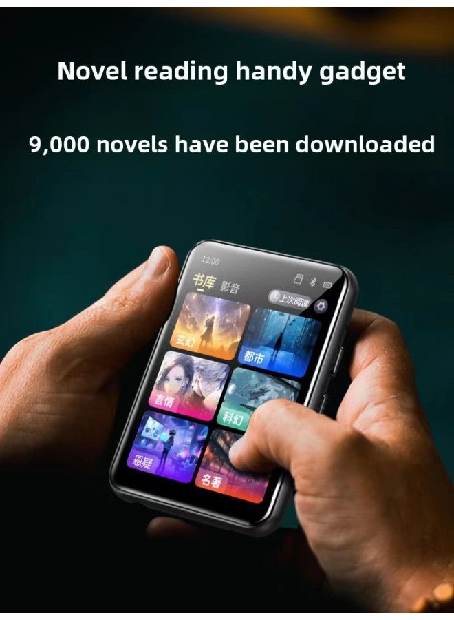 MP4 Novel Mp5 E-book Reader Bluetooth MP3 Walkman Student Version Senior High School Mp6p7-Body Color:2.0inch Touch Screen Version [bluetooth 6.0/long Battery Life Model]-Memory Capacity:128g [more Than 9,000 Types Of Novels + Songs + Movies Have Been Placed] - Official Standard Configuration