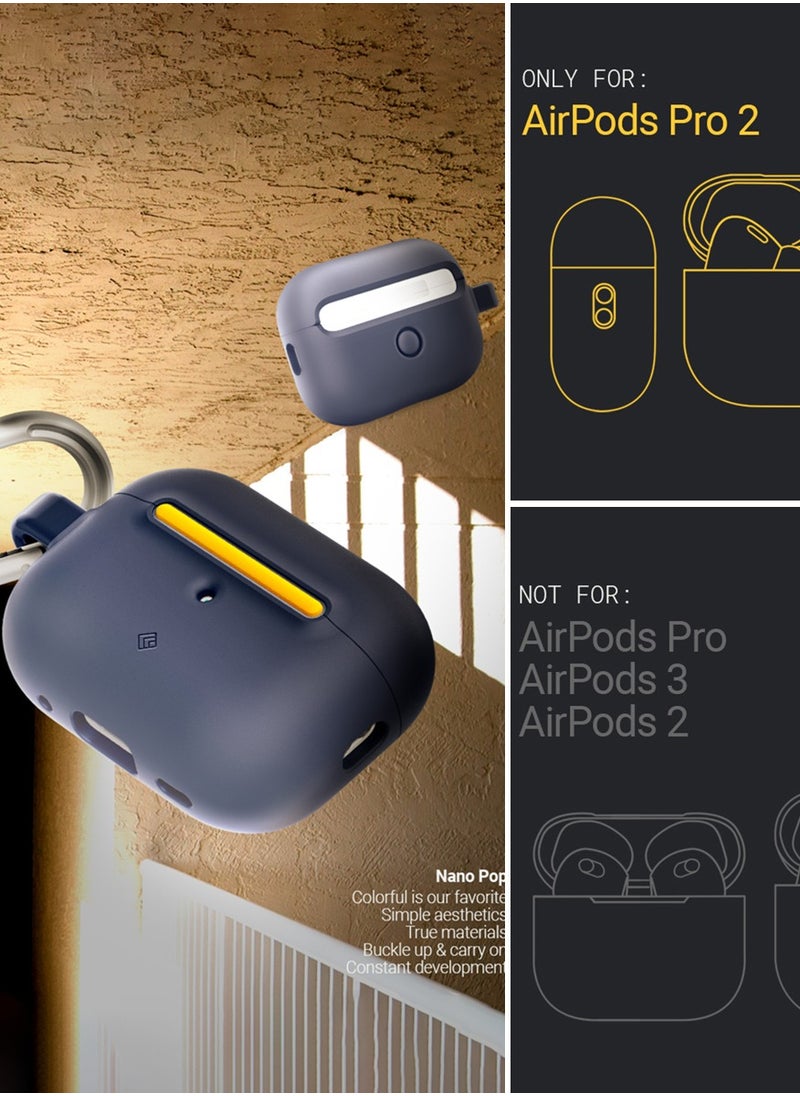 Nano Pop Airpods Pro 2 Case Cover 2023 / 2022 (USB-C / Lightning) 2nd Generation with Carabiner - Blueberry Navy - pzsku/ZE8289D587B5C0A19CB75Z/45/_/1722677235/10f898c2-d445-415d-9d83-b4236e66863e