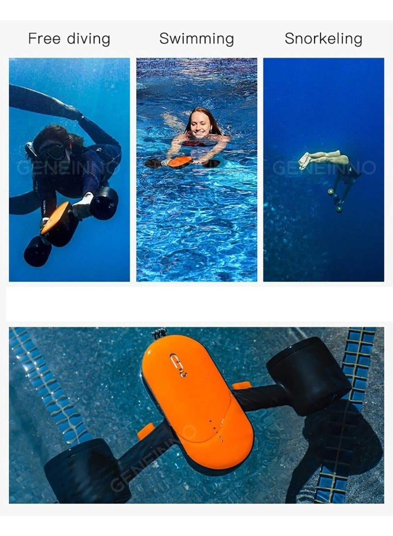 جينينو سكوتر S2 تحت الماء، محركان مزدوجان ودعم تطبيق ذكي، سكوتر بحري للسباحة والغوص الحر والغطس للأطفال والكبار - Image 1
