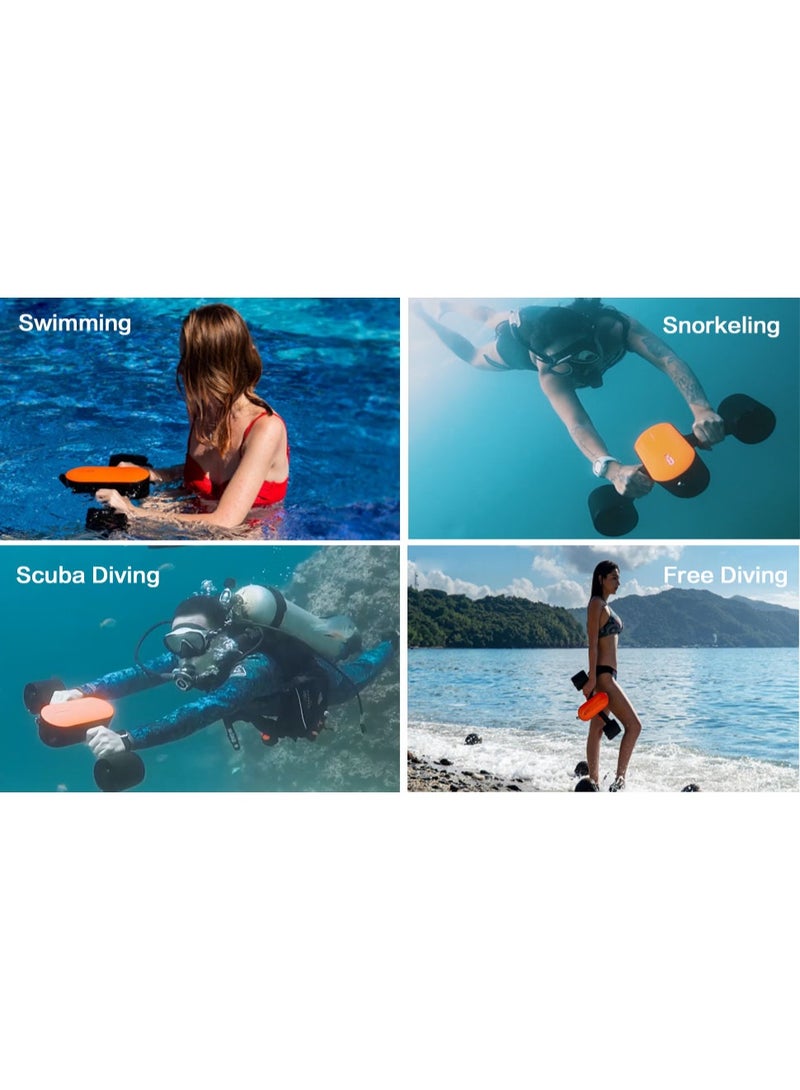 جينينو سكوتر S2 تحت الماء، محركان مزدوجان ودعم تطبيق ذكي، سكوتر بحري للسباحة والغوص الحر والغطس للأطفال والكبار - Image 2