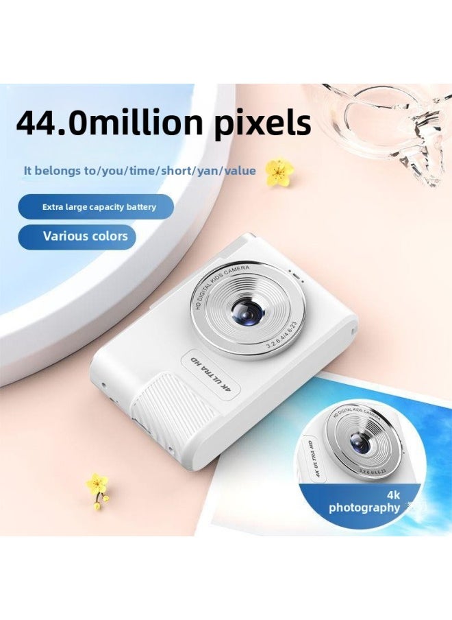 Generic 2024 Digital Camera Video Selfie HD Pixel Entry-level Student Campus Photography Travel Photography-Body Color:9600w Dual Camera + Interstellar Silver - Recordable - Package Three  - Image 2