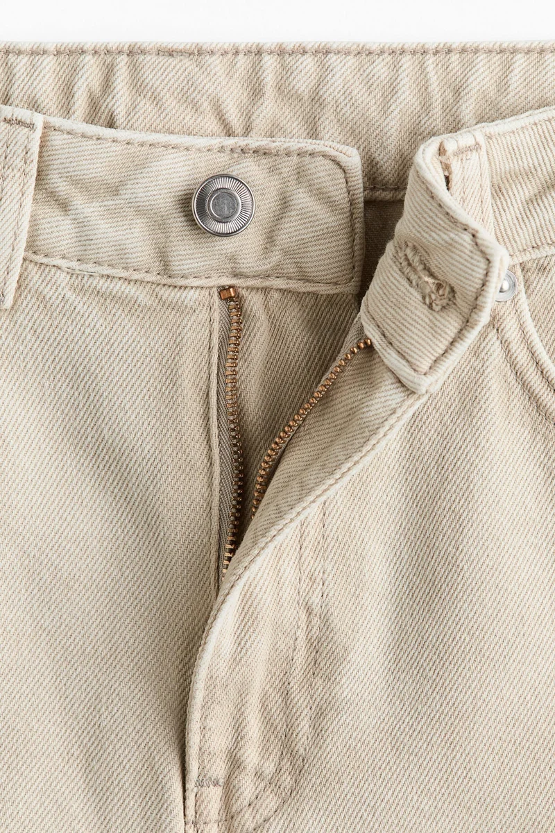 H&M Barrel Leg High Waist Jeans