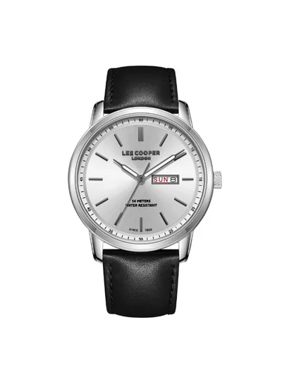 Lee Cooper Men's Leather Analog Watch LC08235.331 - 42 mm