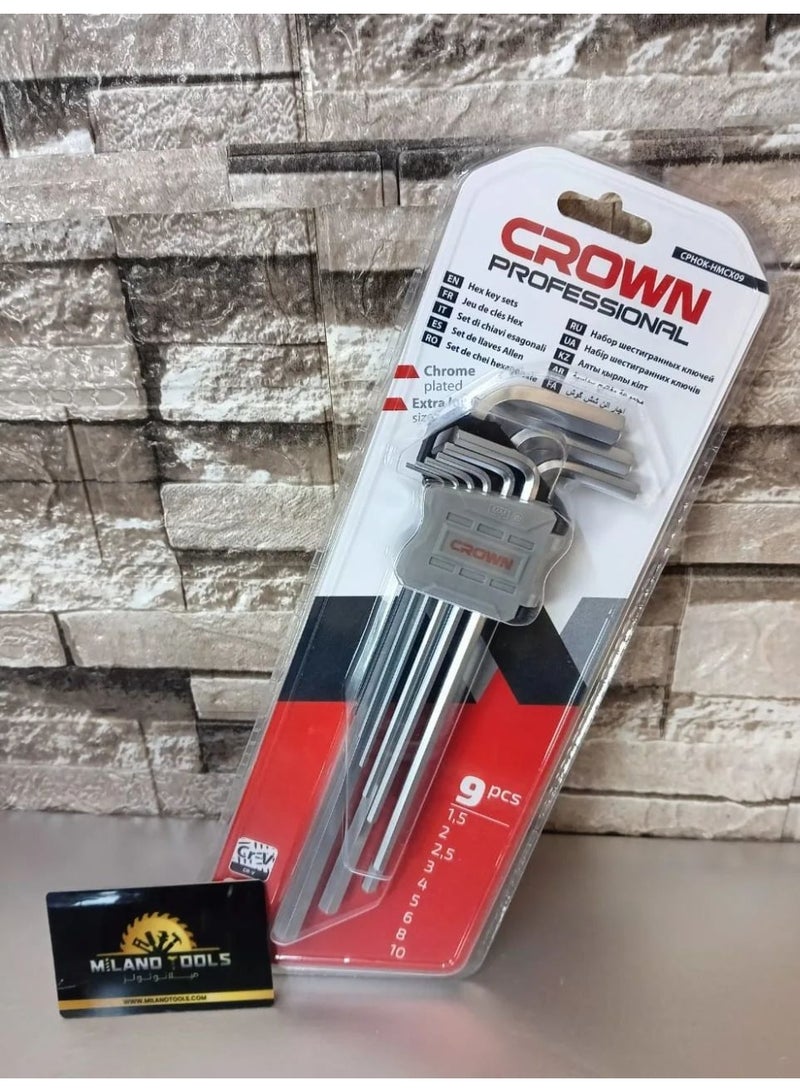 Crown Allen hex 9 piece longer set - Image 2