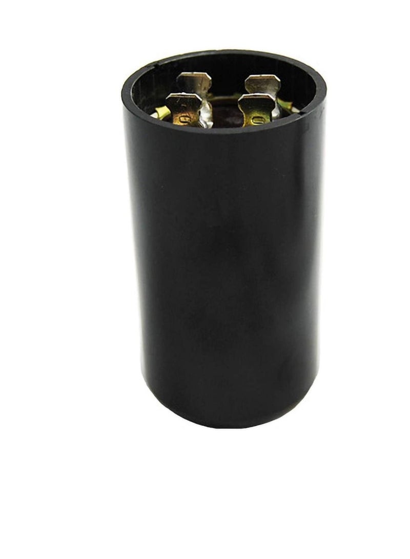 High Quality 2 Pin Cylinder Shaped Motor Starting Capacitor Black (64-77 MFD (64-77µF)) - Image 2