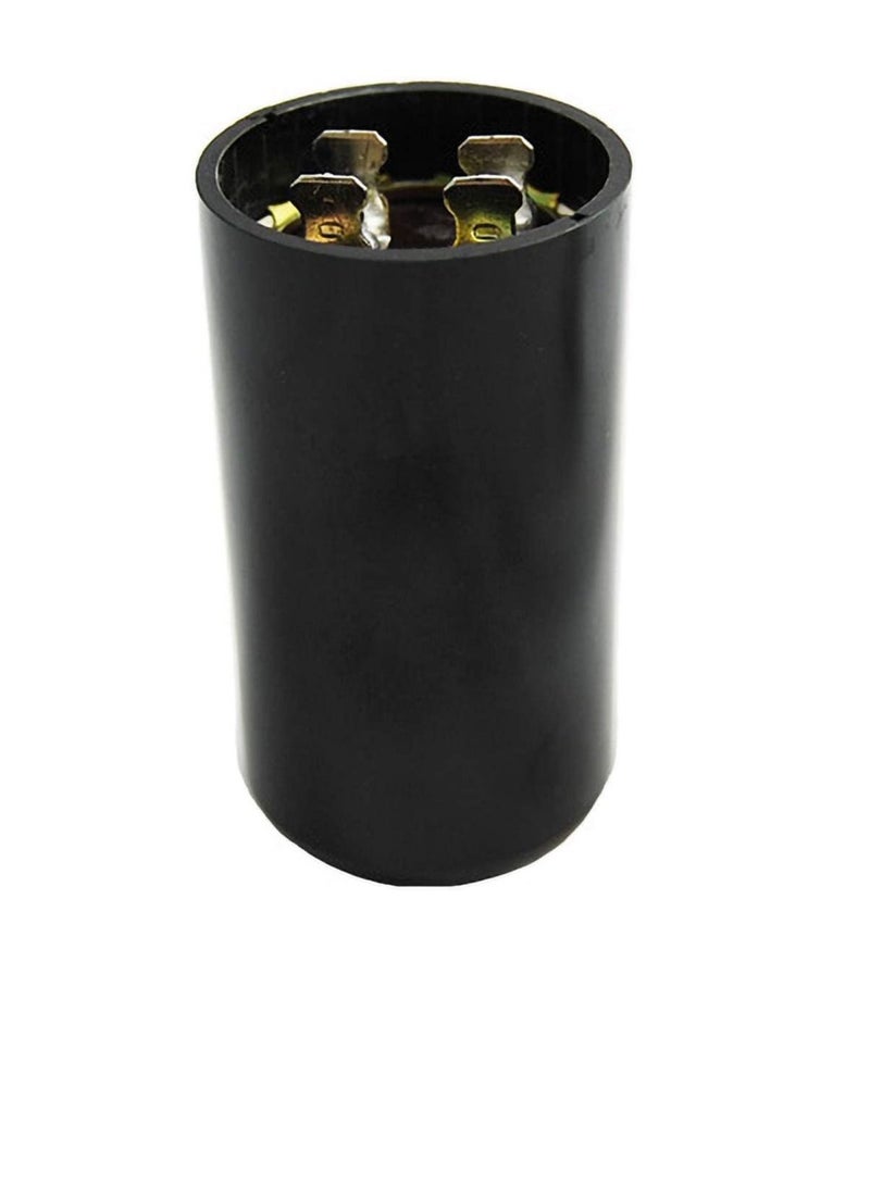 High Quality 2 Pin Cylinder Shaped Motor Starting Capacitor Black (64-77 MFD (64-77µF)) - Image 3