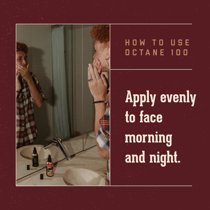 18.21 Man Made Octane 100 Face Lotion Age Defying Moisturizer, 3.4 fl. oz. - Image 4