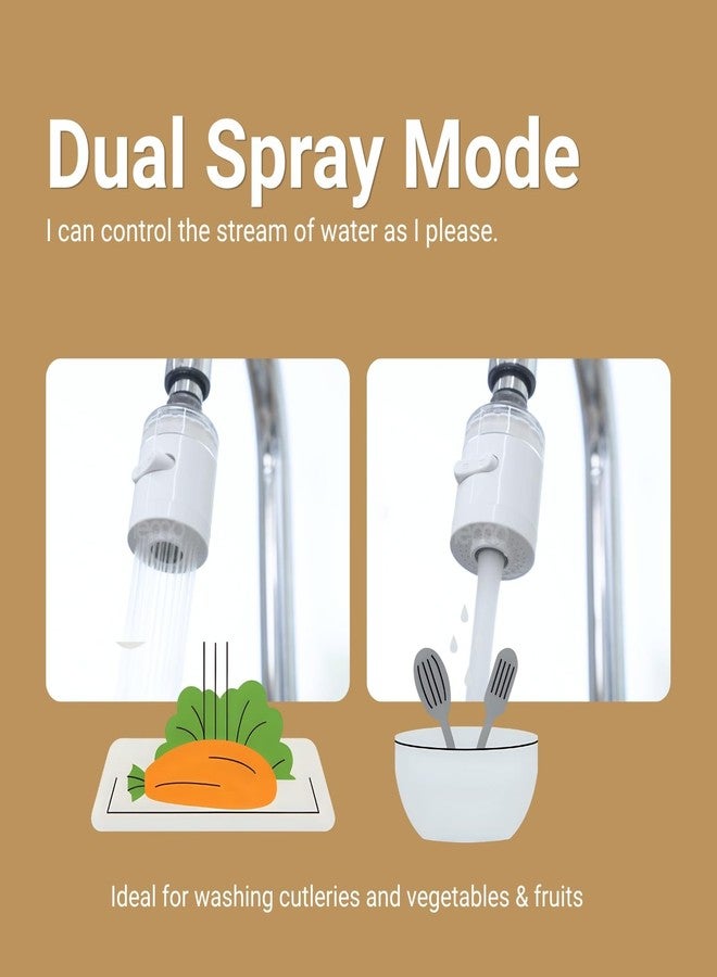 NEMO Cobra Kitchen Tap Filter | Made in South Korea | Removes Residual Chlorine, Rust, Heavy Metals and Larvae | Adjustable Dual Water Outlet | Minimalist Korean Water Filter Designed for Kitchen Use - Image 3