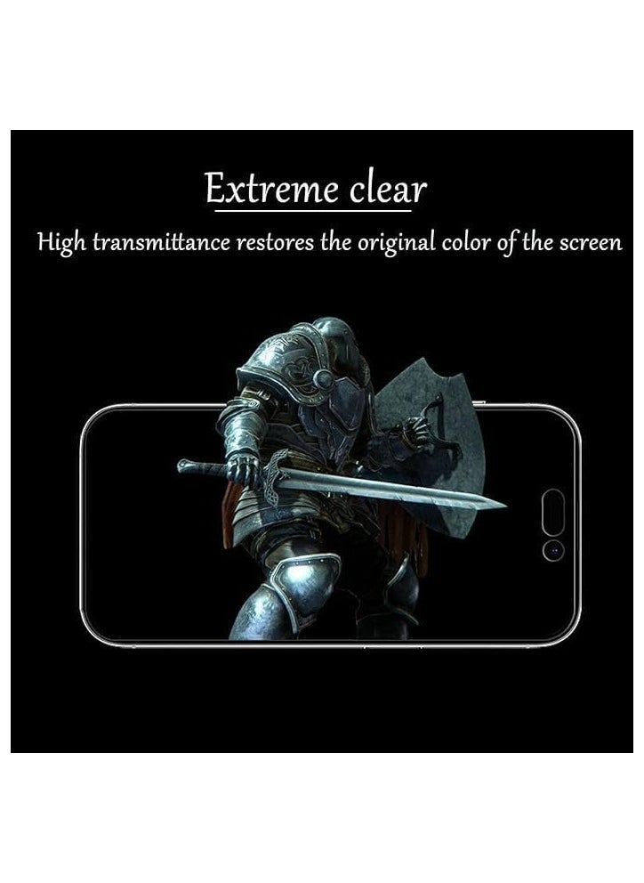 Raxoom Matte Ceramic Anti-Spy for Iphone 15 Pro Max Privacy Screen Protector [Not Glass], Anti-Spy Full Adhesive Flexible Film for Iphone 15 Pro Max 2023 Black - Image 5