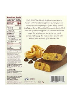 think! Think !, High Protein Bars, Peanut Butter Chocolate Chip, 10 Bars, 1.76 oz (50 g) Each  - Image 2