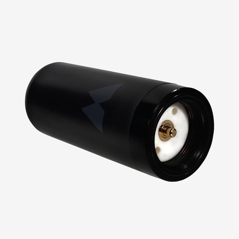 Midland MXTA25 3DB MicroMobile Compatible Gain Ghost Antenna - 3.5” Tall with 1.5” Base Diameter - Low Profile GMRS NMO Connection - Image 1