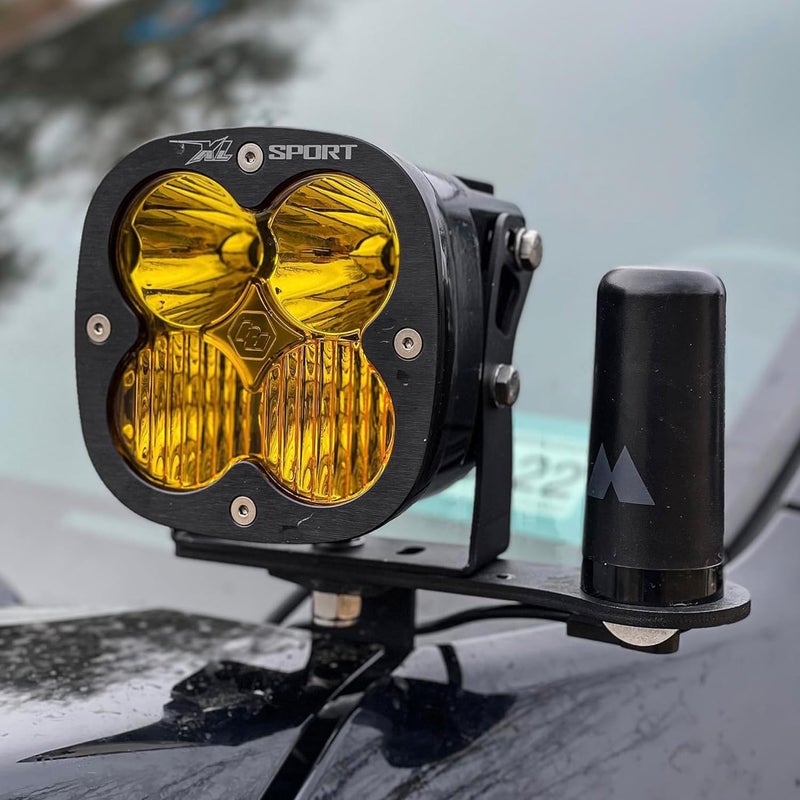 Midland MXTA25 3DB MicroMobile Compatible Gain Ghost Antenna - 3.5” Tall with 1.5” Base Diameter - Low Profile GMRS NMO Connection - Image 4