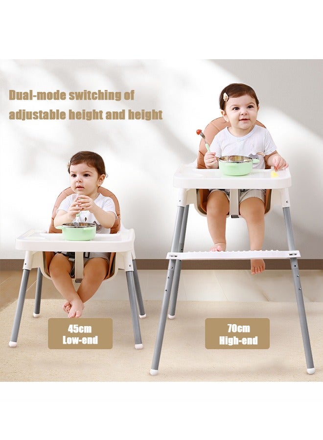 Baby Dining Table And Chair Eating Household Portable Baby Dining Chair Children's Dining Table Stool Seat Multifunctional Growth Chair - Image 5