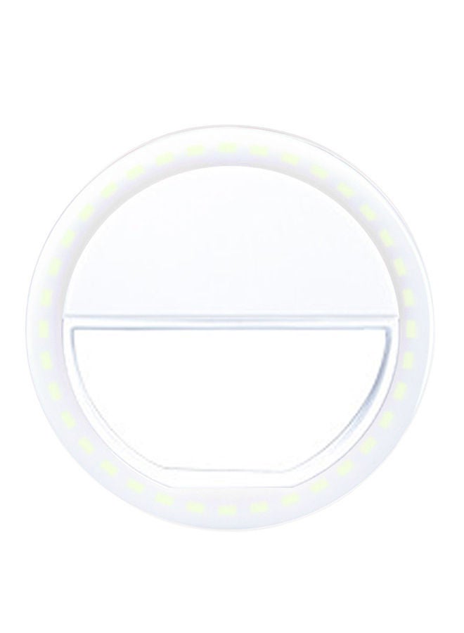 NIBEMINENT Selfie LED Ring Light White 
