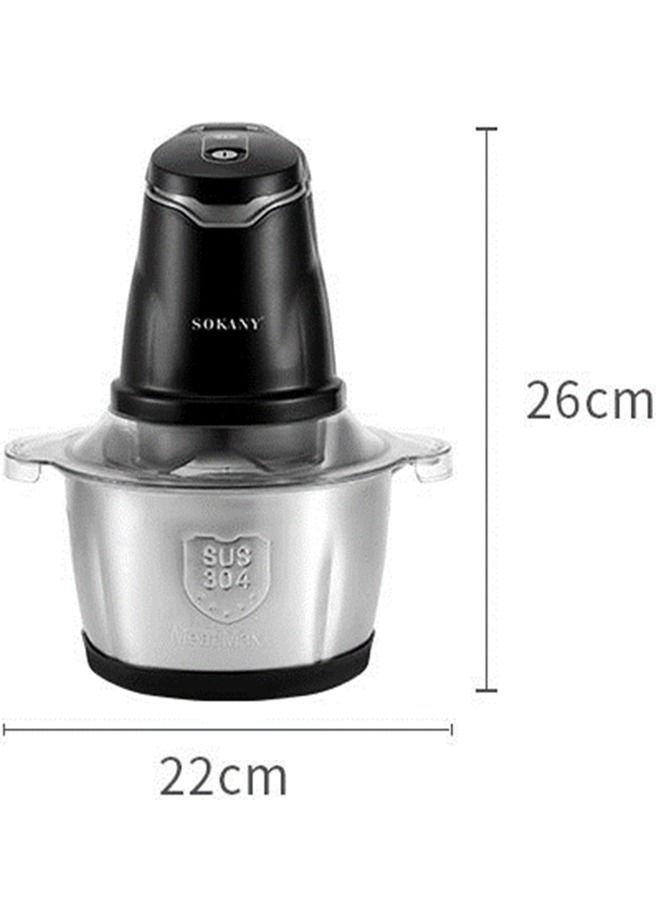 sokany Multi Function Meat Electric Meat Grinder Kitchen Meat Food Crusher and Blender - Image 4
