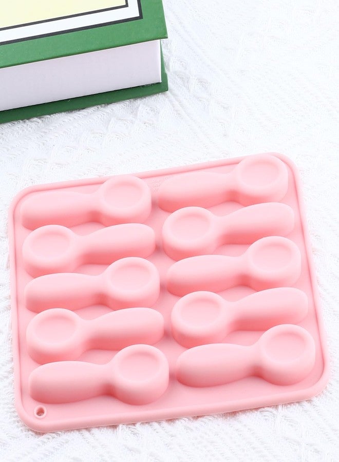 YIMINGMOLD قالب شوكولاتة صغير على شكل ملعقة من YIMINGMOLD، قوالب سيليكون على شكل ملعقة للشوكولاتة - Image 3
